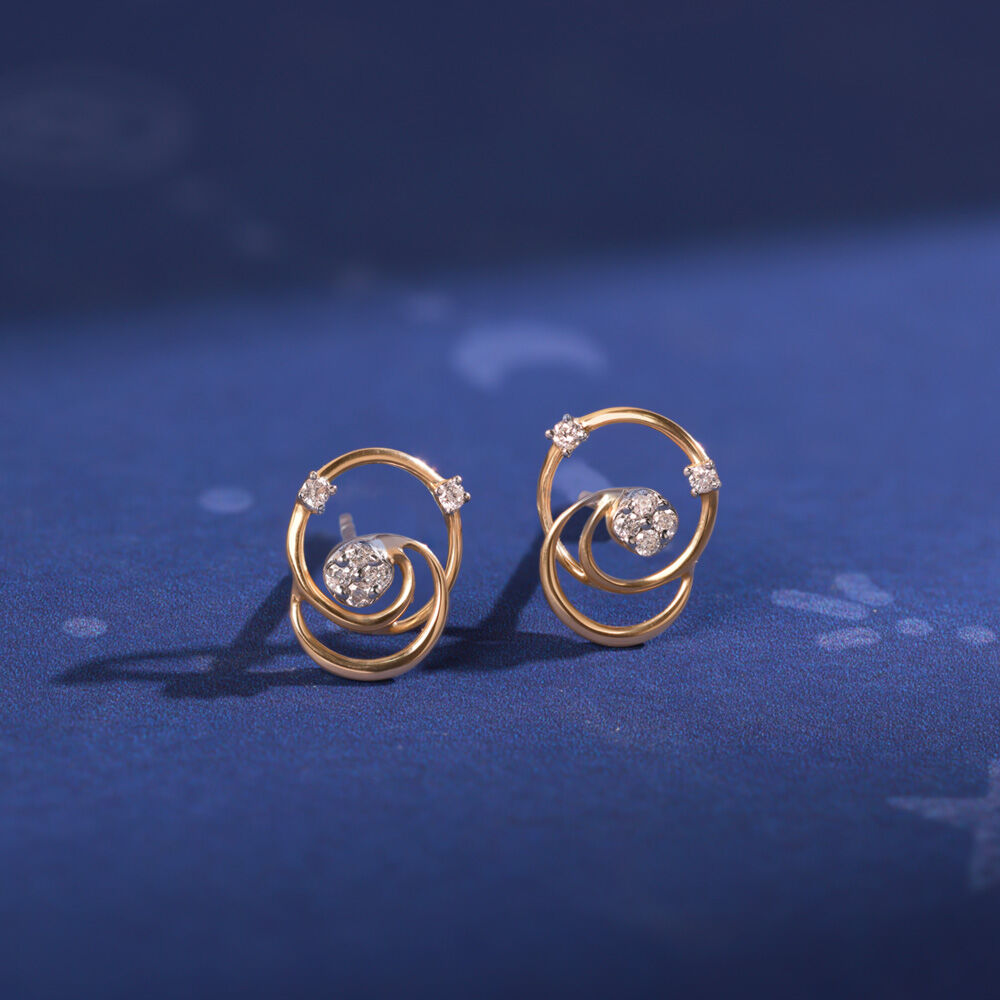 Diamond essence earrings on sale