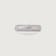 Chunky Textured Silver Ring,,hi-res view 4