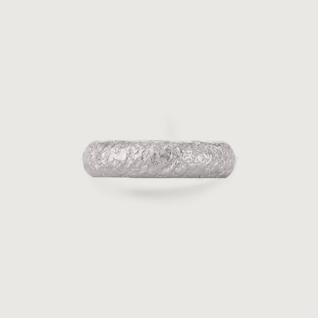 Chunky Textured Silver Ring,,hi-res image number null