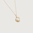Lotus Bud Pearl Pendant,,hi-res view 4