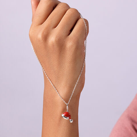 Festive Cheer Silver Bell Charm