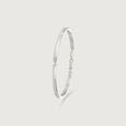 Linked Edge Silver Kada,,hi-res view 4