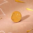 5 GM 24 Karat Mango Leaf Gold Coin,,hi-res view 2