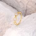 Edgy Loop Gold Ring,,hi-res view 1