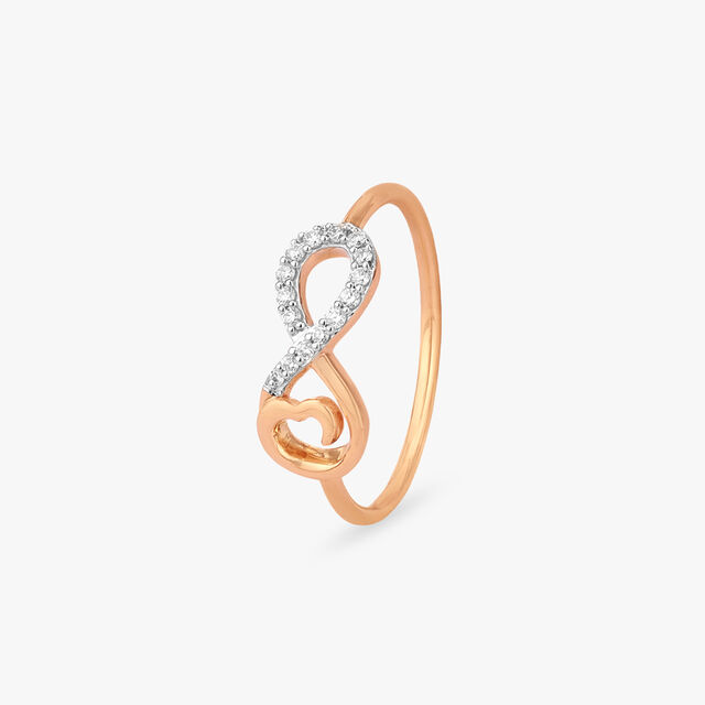 Infinity Whisper Diamond Ring,,hi-res image number null