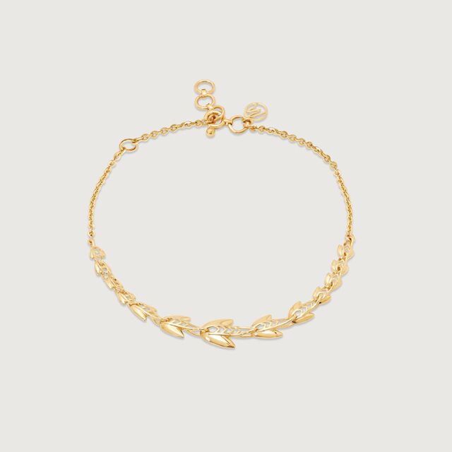 Radiant Lotus Gold Bracelet,,hi-res image number null