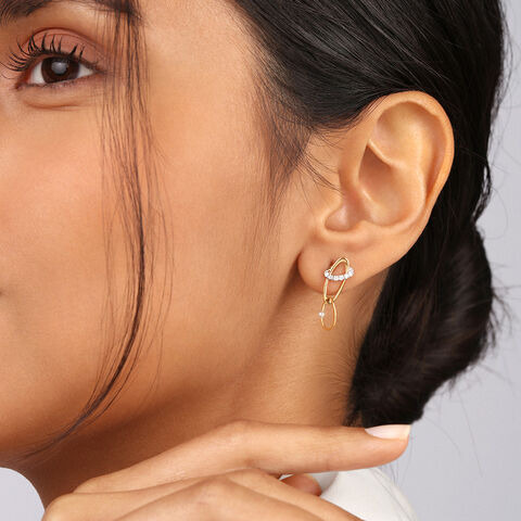 Cosmic Dreams 14KT Drop Earring