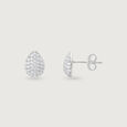 Radiant Dew Silver Stud Earrings,,hi-res view 4