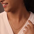 Chic Charm 22KT Gold Chain,,hi-res view 2