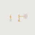 Twisty Gleam Diamond Earrings,,hi-res view 4