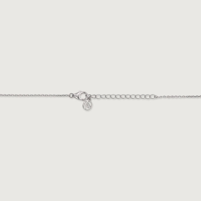 Playful Crush Silver Earrings and Necklace Set,,hi-res image number null