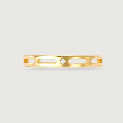 You & Me Forever Band 18KT Gold Couple Ring -Single Piece