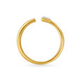 14KT Yellow Gold Diamond Ring,,hi-res view 3