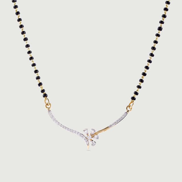 Starry Embrace Gold and Diamond Mangalsutra,,hi-res image number null