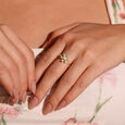 Floral Flutter Diamond Ring,,hi-res view 2