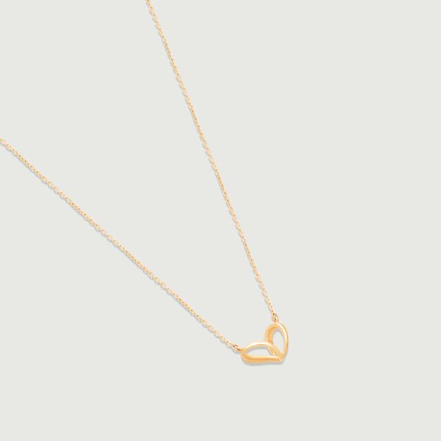 Heart Pop Gold Necklace,,hi-res image number null
