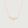 Radiant Curve Diamond Necklace,,hi-res view 3