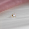 Floral Dream Gold and Diamond Nose Pin,,hi-res view 1