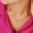 Mia Sutra DIY with Alphabet Charms- U,,hi-res view 2