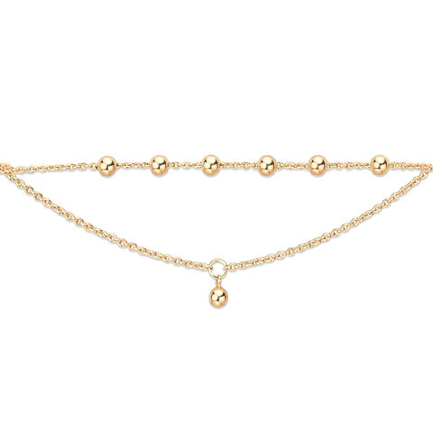 Delicate Rhythm Gold Bracelet