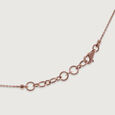 Elegant Drop Gold & Diamond Necklace,,hi-res view 4