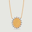 Oval Luminous Diamond Necklace,,hi-res view 4