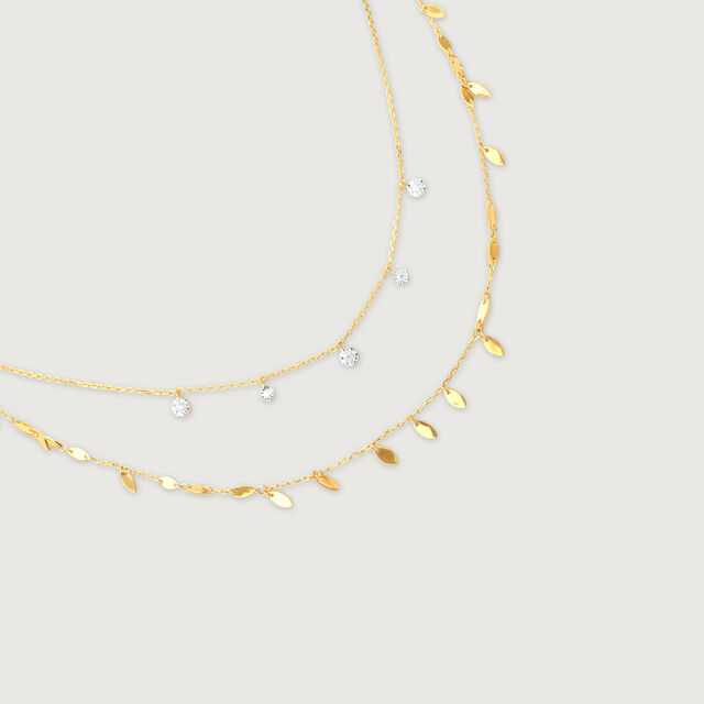 Playful Layers Diamond Necklace,,hi-res image number null