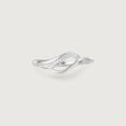 Fluid Loop Silver Ring,,hi-res view 4