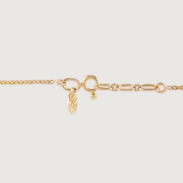 Trinity of Grace Gold and Diamond Vati Mangalsutra,,hi-res image number null