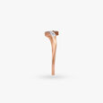 Sleek Twist Diamond Finger Ring,,hi-res view 4