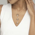 Crochet Wander Gold and Diamond Necklace,,hi-res view 2