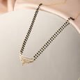 Dewdrop Elegance Gold and Diamond Mangalsutra,,hi-res view 1