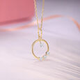 Twinkling Loop Diamond Pendant,,hi-res view 1