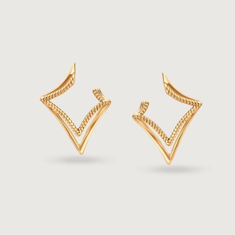 Stellar Symphony 14KT Stud Earrings