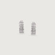 Wavy Chic Silver Earrings,,hi-res view 5