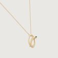 Verdant Serpent Gold Pendant,,hi-res view 4