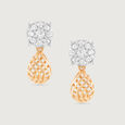 Timeless Love Gold Drop Earring,,hi-res view 3
