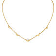 14kt Yellow Ripple Wave Gold Necklace,,hi-res view 1