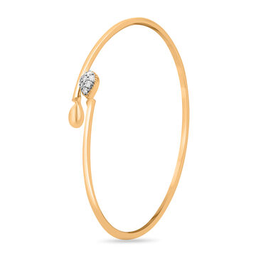 Mamma Mia 14 KT Yellow Gold Vivacious Joy  Bangle