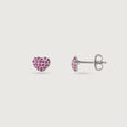 Playful Crush Silver Earrings and Necklace Set,,hi-res view 7