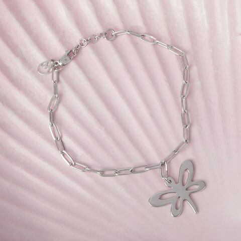 Ethereal Wings Silver Bracelet