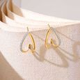 Flirty Swirl Diamond Hoop Earrings,,hi-res view 1