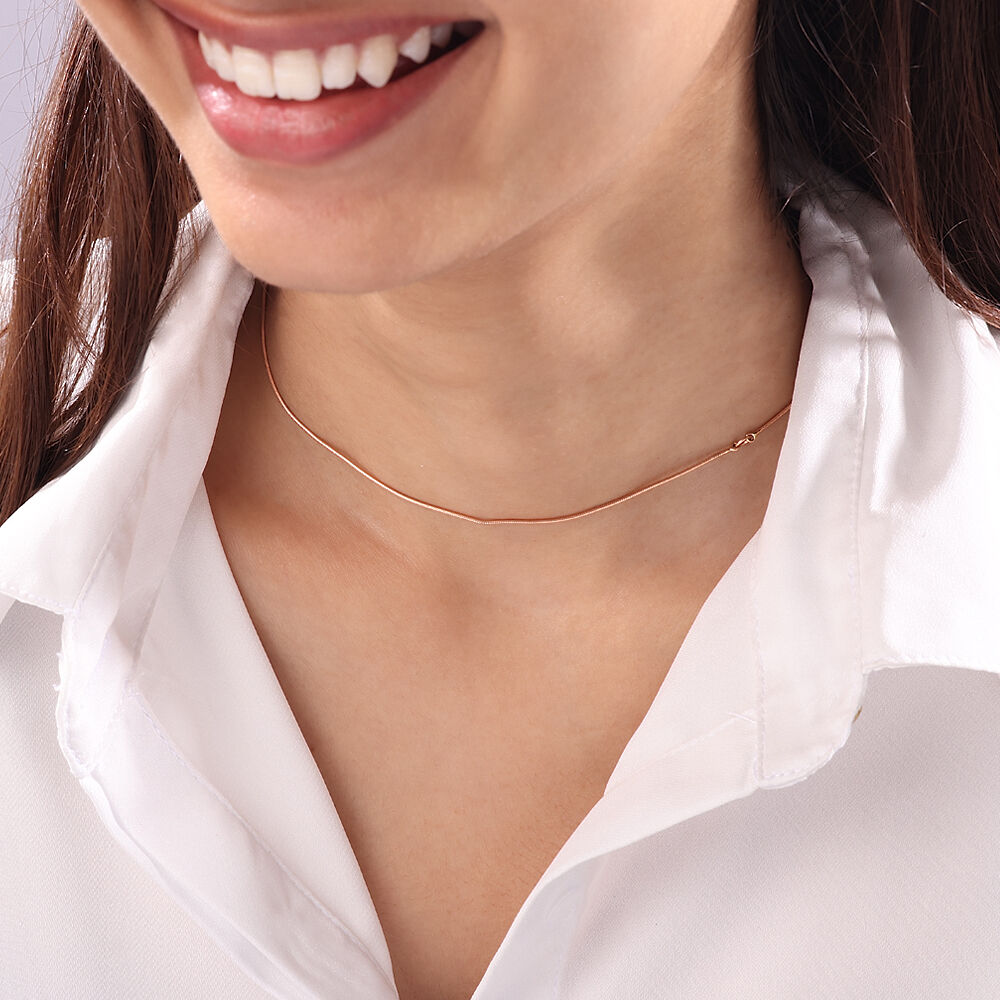Tanishq thin gold chain online