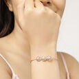 14 KT Imperial Rose Gold Diamond Bangle,,hi-res view 3