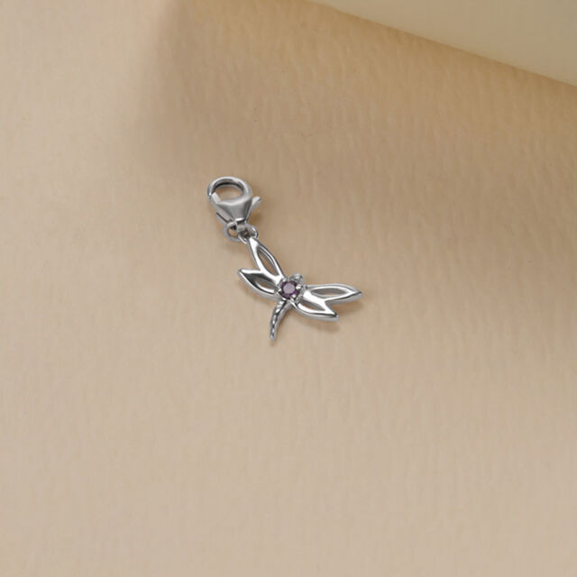 Whimsical Flutter Silver Charms,,hi-res image number null