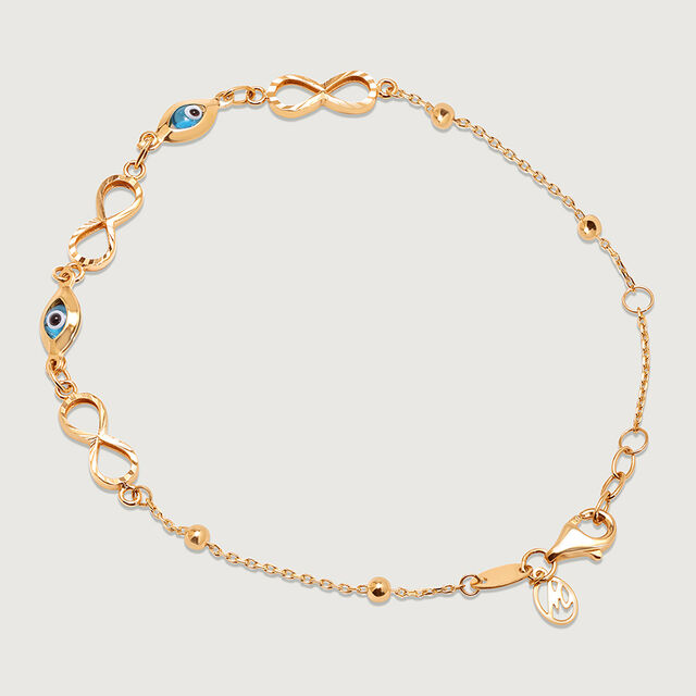 Infinite Charm 18KT Gold Bracelet,,hi-res image number null