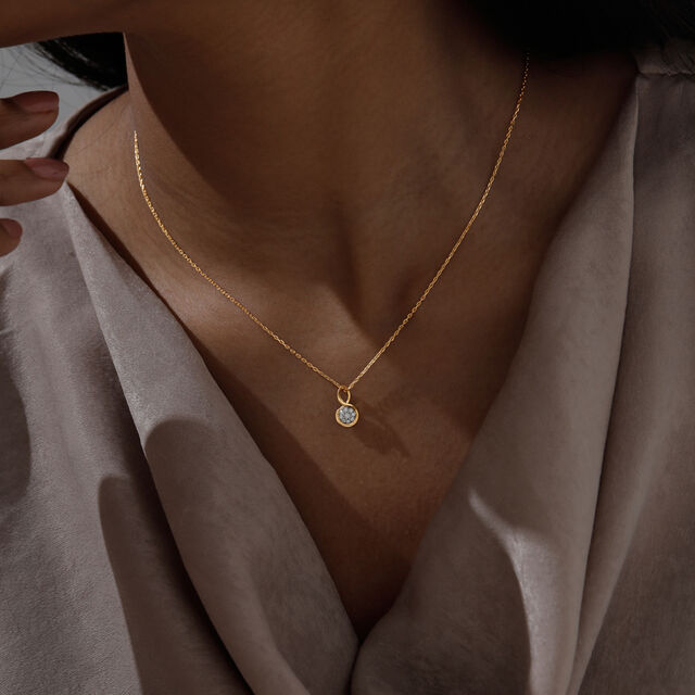 Graceful Infinity Diamond Pendant,,hi-res image number null