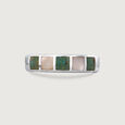 Mother of Pearl Whimsy Silver Ring,,hi-res view 2