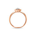 18KT Rose Gold Diamond ring,,hi-res view 4