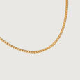 Dazzling Dangler 22 Kt Gold Chain,,hi-res view 4